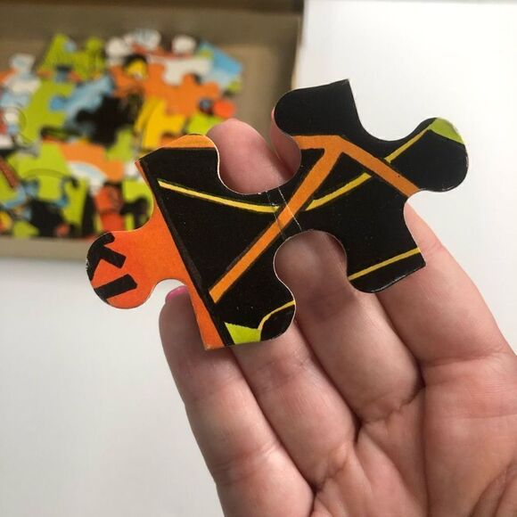 vintage milton bradley heckle and jeckle birds kids jigsaw puzzle missing 3 pcs - Picture 13 of 13